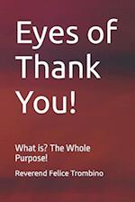 Eyes of Thank You!: What is? The Whole Purpose! 