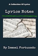 Lyrics Notes 