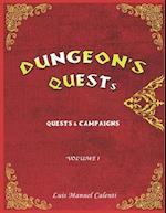 DUNGEON'S QUESTS QUESTS & CAMPAIGNS: VOLUME 1 