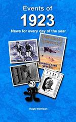 Events of 1923: news for every day of the year 