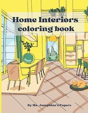 Home Interior coloring book