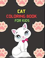 Cat Coloring Book For Kids : Adorable, cute and funny cats and kittens to color | Ages 3 - 8 