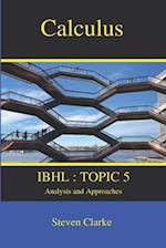 Calculus : IBHL Topic 5 