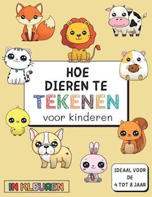 hoe dieren te tekenen voor kinderen - 4 tot 8 jaar