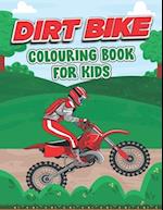 Dirt Bike Coloring Book for Kids: This Book Stress Relief Easy Coloring Book For Little Children 