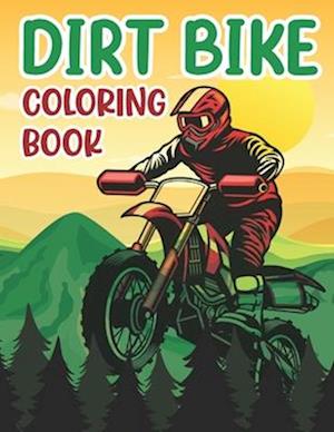 Dirt Bike Coloring Book