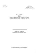 FM 31-20 DOCTRINE FOR SPECIAL FORCES OPERATIONS 
