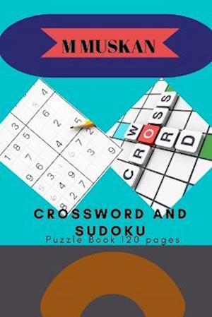 Crossword and Sudoku Puzzle Book 120 pages