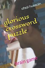 glorious crossword puzzle for all : brain game 