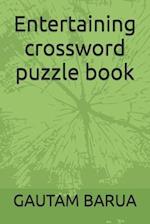 Entertaining crossword puzzle book 
