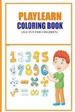 Playlearn Coloring Book: All fun for Children 