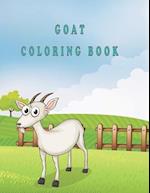goat coloring book: goat coloring book for kids 