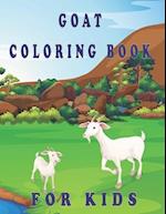 goat coloring book for kids: Goats Book For Kids Beautiful Goats Coloring Book 