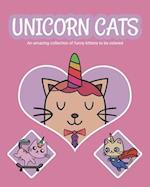 UNICORN CATS: An amazing collection of funny kittens to be colored 