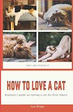 How to Love a Cat: Beginner's Guide on Raising a Cat for First Timers 