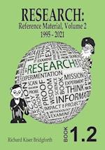 RESEARCH: Reference Material, Volume 2 