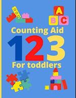 Counting Aid for Toddlers: Tracing and Activity books for kids ages 2-4 years 