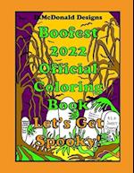 D. McDonald Designs Boofest 2022 official Coloring Book 