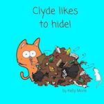 Clyde likes to hide: a fun rhyme book about a cat's race to find the best hiding place! 