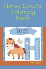 Horse Lover's Coloring book 