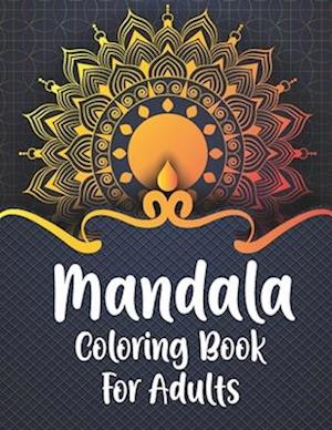 Mandala Coloring Book For Adult