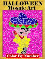 Halloween Mosaic Art color by number: Featuring Spooky Frightful Halloween Designs And So Much 