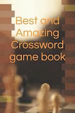 Best and Amazing Crossword game book 