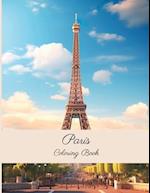 Paris coloring book 