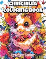 Kawaii Anime Chinchilla Coloring Book: Anime Style Adorable Chinchilla Coloring Book for Everyone 