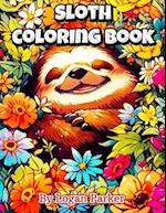 Kawaii Anime Sloth Coloring Book: Anime Style Adorable Sloth Coloring Book for Everyone 