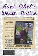 Aunt Ethel's Death Notice 