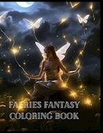 Faeries Fantasy Coloring Book 