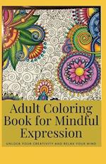 Adult Coloring Book for Mindful Expression