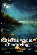 Majestic World of Coloring 