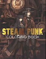 Steam Punk Coloring Book 