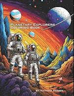 Planetary Explorers: Coloring Book 