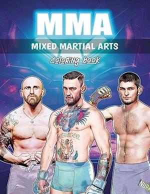 MMA (Mixed martial arts) Coloring book