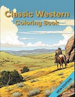 Classic Western: Coloring Book 
