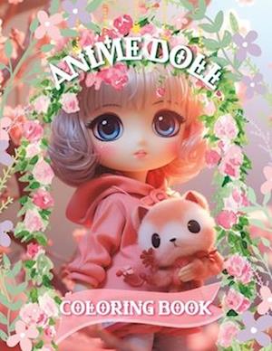 Anime Doll Coloring Book: Japanese Fashion Doll Book