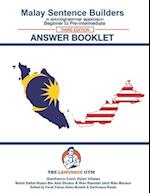 Malay Sentence Builders - Answer Book - Third Edition 