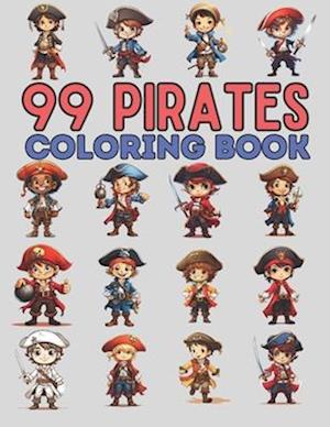 99 Pirates: Coloring Book