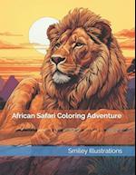 African Safari Coloring Adventure 