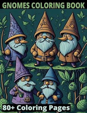 Gnomes Adult Coloring Book