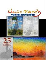 Claude Monet The Coloring Book: A Coloring Book for Ages 8+ 