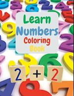 Learn Numbers: Coloring Book 