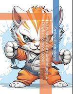 Kitty Martial Arts Adventures: A Playful Coloring Book 