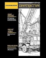 Hard Hat Heroes: Coloring the World of Construction ( 50 Pages ) 
