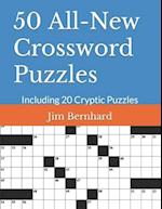 50 All-New Crossword Puzzles: Including 20 Cryptic Puzzles 