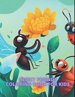 INSECT FRIENDS COLORING BOOK for kids 