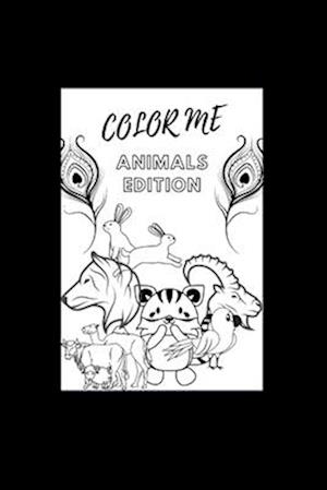 Animal Adventures : Children Coloring book for Vivid Animals